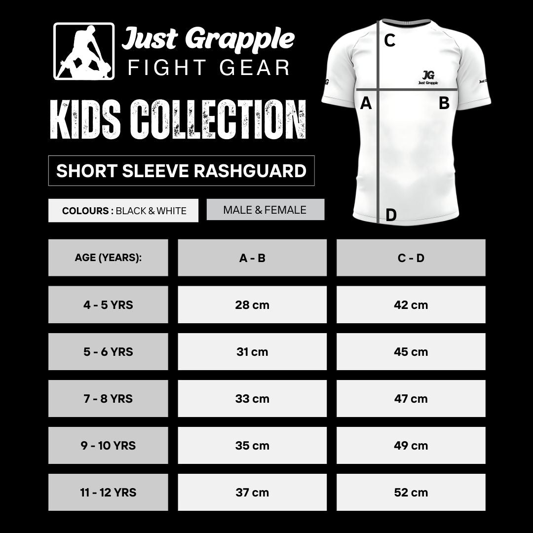 JG Kids APEX Short-Sleeve Rash Guard