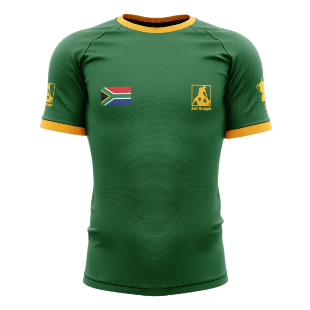 Green & Gold Mens Rashie - Limited-Time Offer