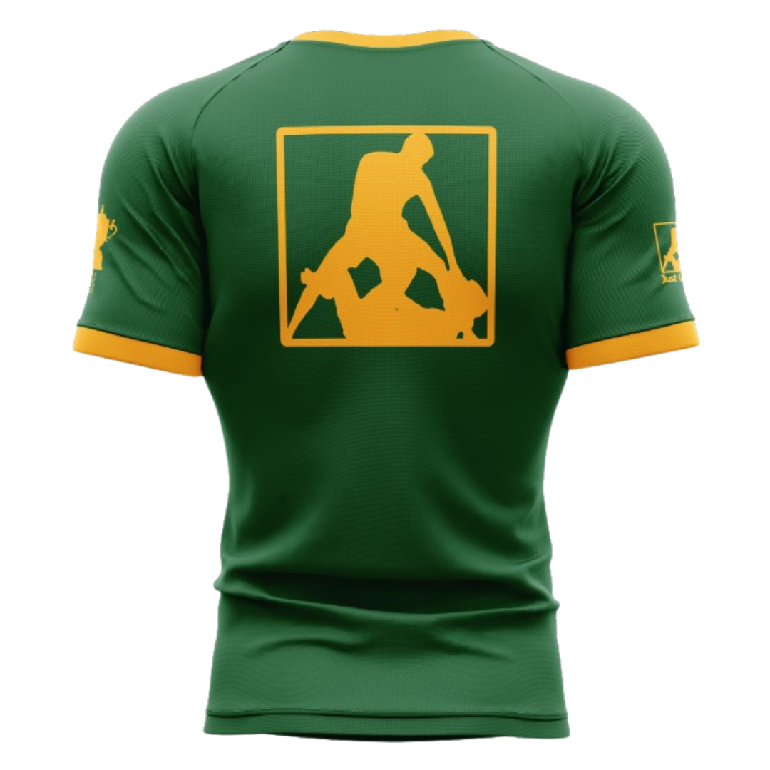 Green & Gold Mens Rashie - Limited-Time Offer