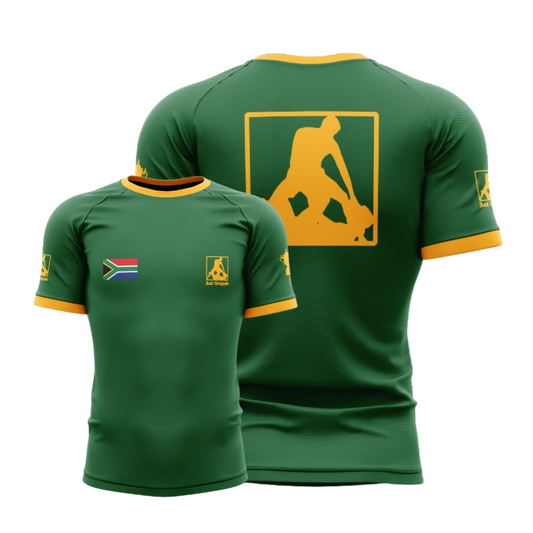 Green & Gold Mens Rashie - Limited-Time Offer