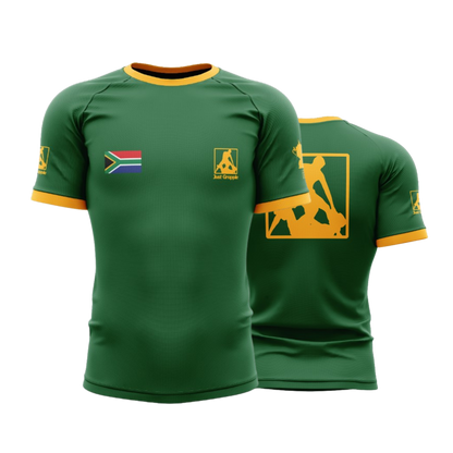 Green & Gold Mens Rashie - Limited-Time Offer